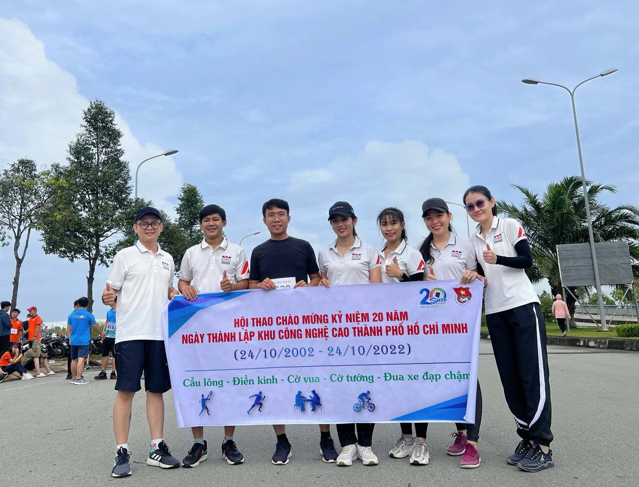 SCS participated in the cross-country race in the Sports Festival to celebrate the 20th anniversary of the establishment of Ho Chi Minh City High-Tech Park (October 24, 2002 - October 24, 2022)