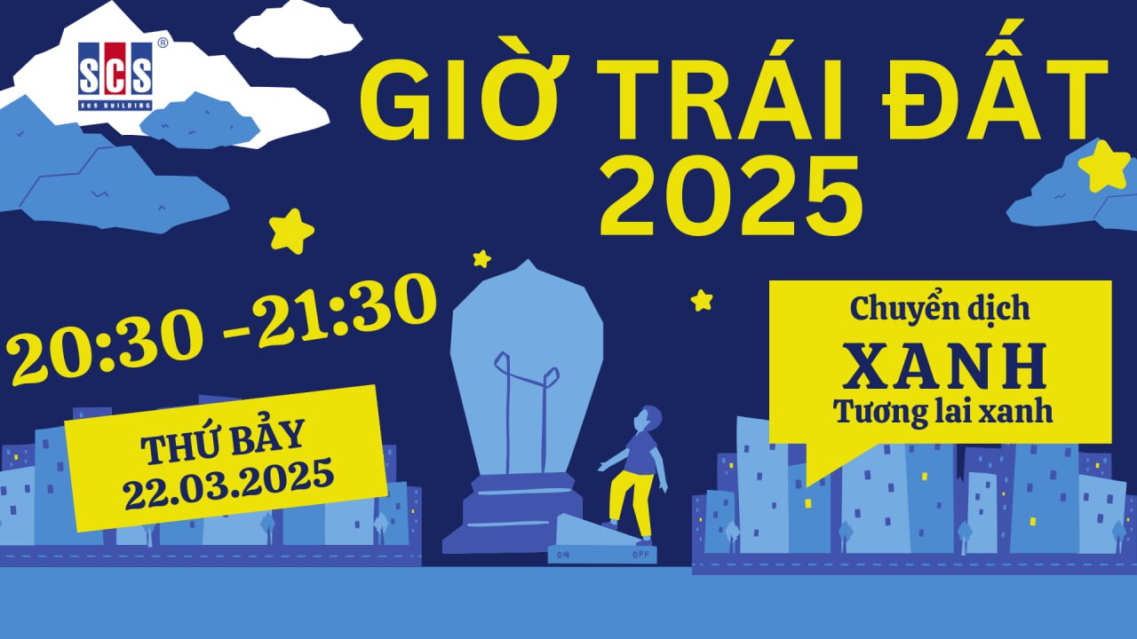 SCS HƯỞNG ỨNG GIỜ TRÁI ĐẤT 2025