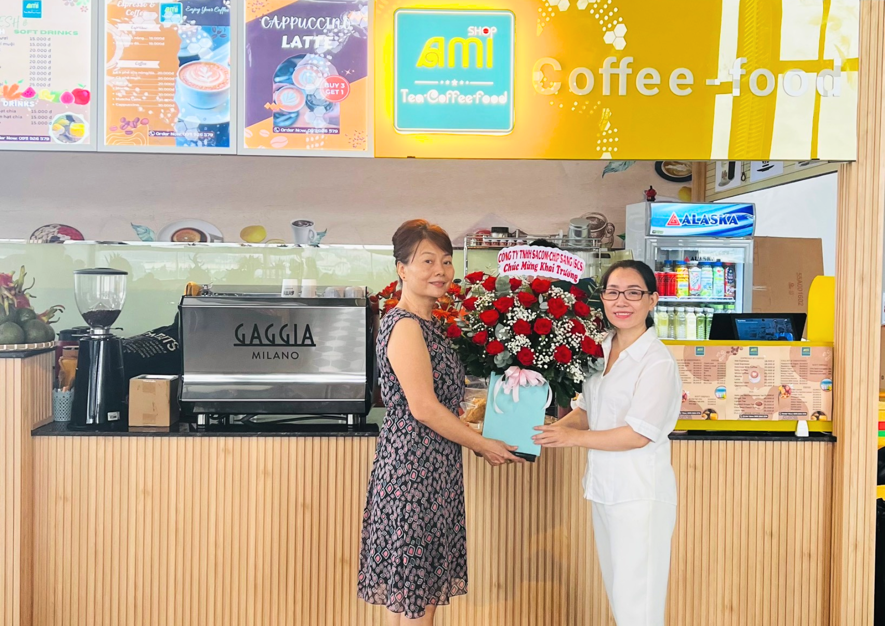 CHÚC MỪNG KHAI TRƯƠNG AMI SHOP TẠI SÂN VƯỜN TẦNG 9 TÒA NHÀ SCS