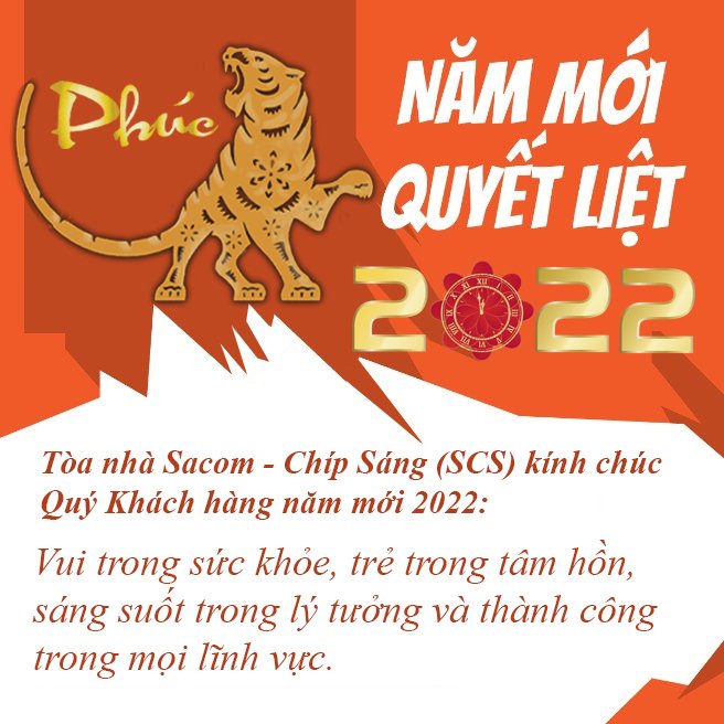 SCS CHÚC MỪNG NĂM MỚI 2022