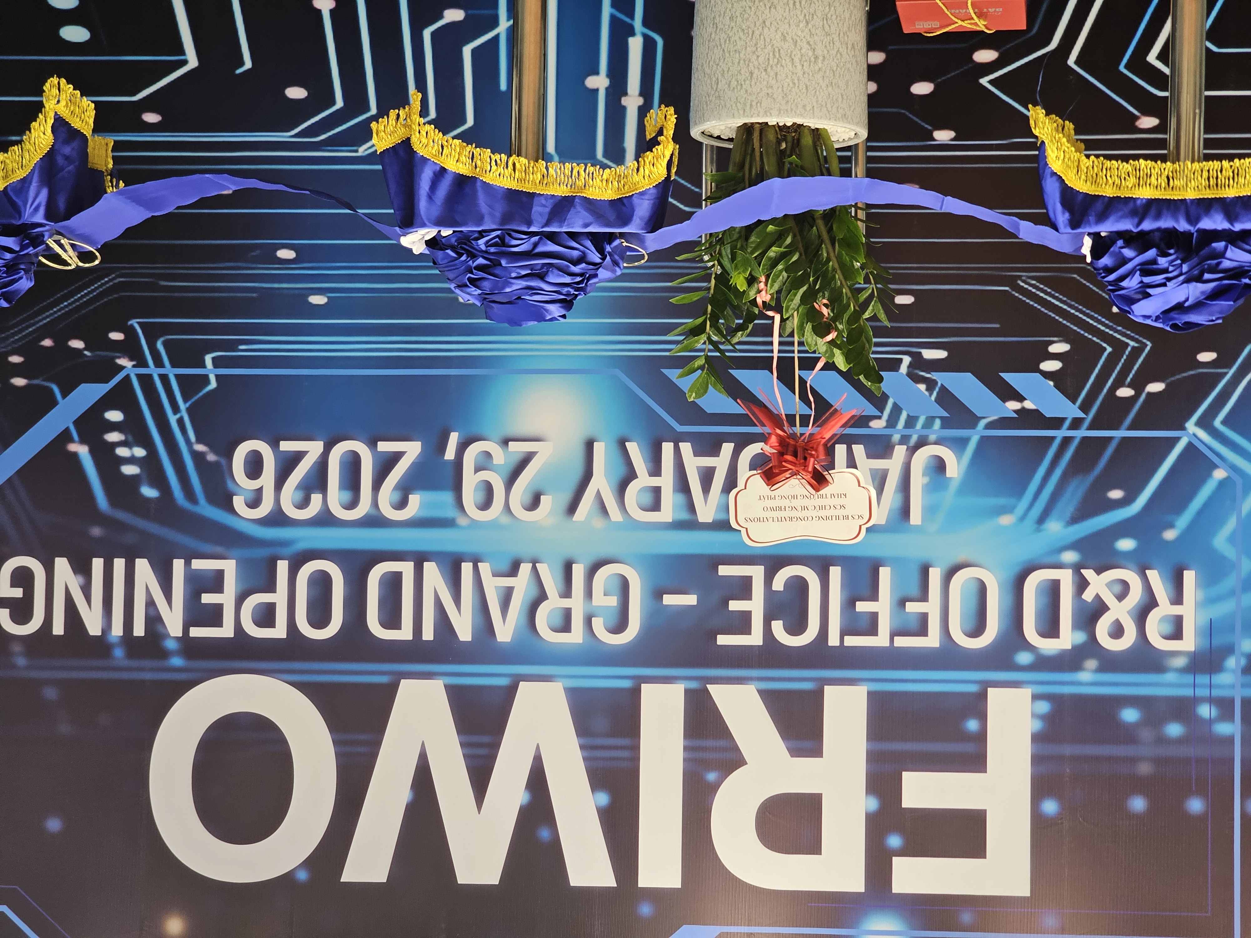 SCS CHÚC MỪNG CÔNG TY TNHH FRIWO VIỆT NAM KHAI TRƯƠNG VĂN PHÒNG R&D MỚI TẠI TẦNG 7 TÒA NHÀ SCS