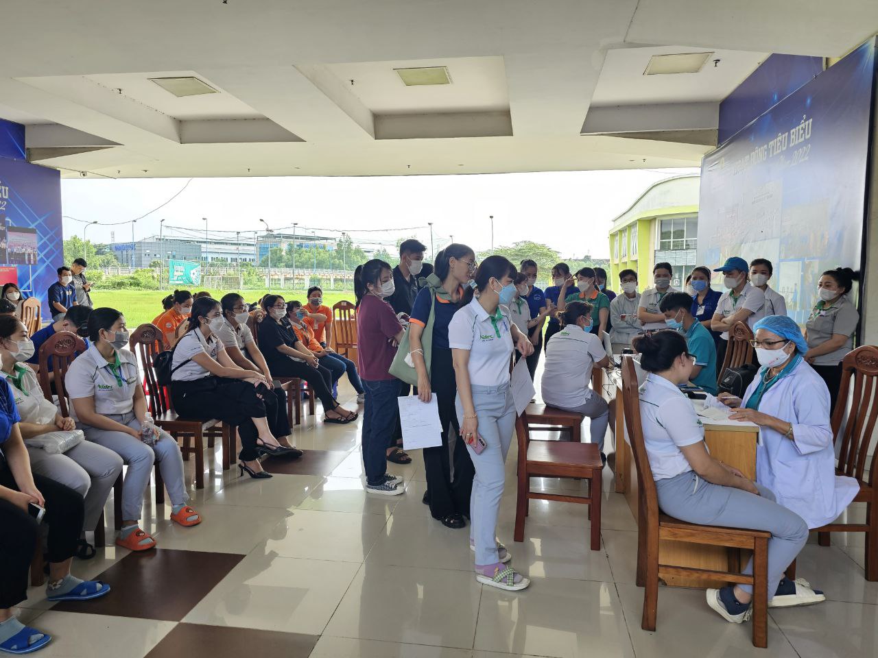 Voluntary blood donation Day for Union members and workers in the High-Tech Park in 2023