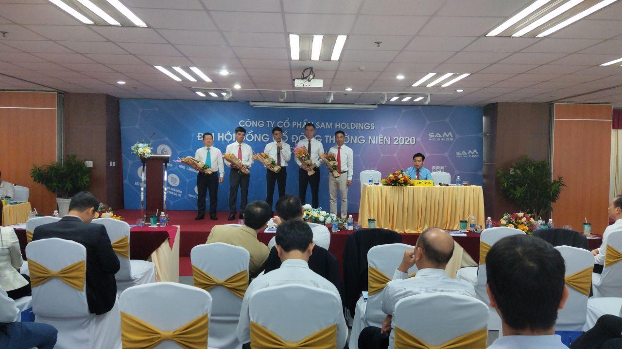 ĐẠI HỘI ĐỒNG CỔ ĐÔNG THƯỜNG NIÊN 2020 CÔNG TY CỔ PHẦN SAM HOLDINGS