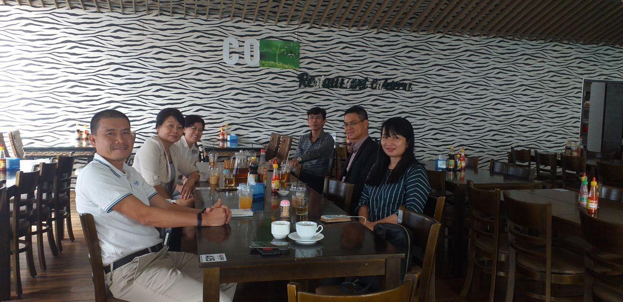 Chương trình “café sáng với trưởng ban” với các Doanh nghiệp trong Khu Công nghệ cao.