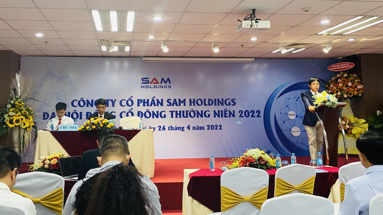 SCS CHÚC MỪNG ĐẠI HỘI ĐỒNG CỔ ĐÔNG THƯỜNG NIÊN SAM 2022 THÀNH CÔNG TỐT ĐẸP