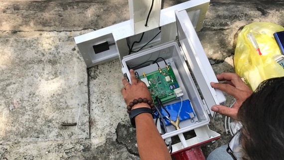 Quan trắc ngập nước ở TP Thủ Đức