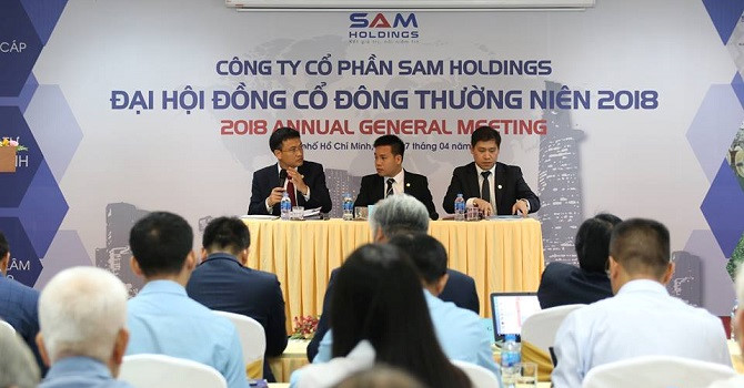 SCS CHÚC MỪNG ĐẠI HỘI ĐỒNG CỔ ĐÔNG SAM 2018 THÀNH CÔNG TỐT ĐẸP